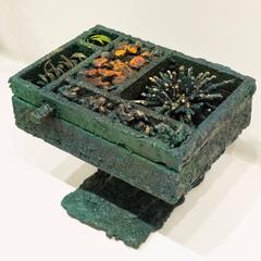James Bearden "Segment Jewelry Box on Pedestal"