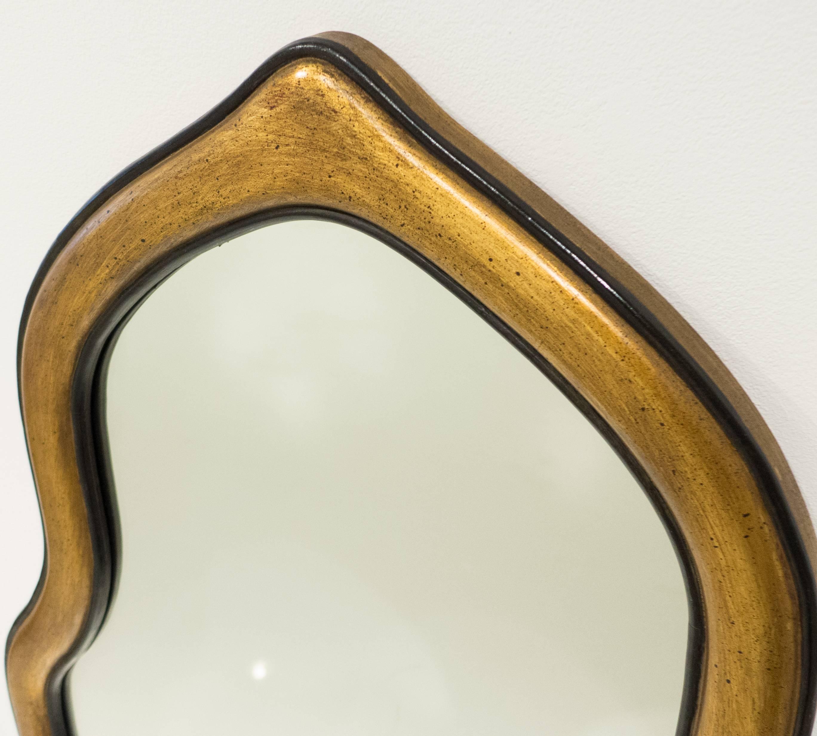 Moorish Gilt Gesso Arched Pier Mirror