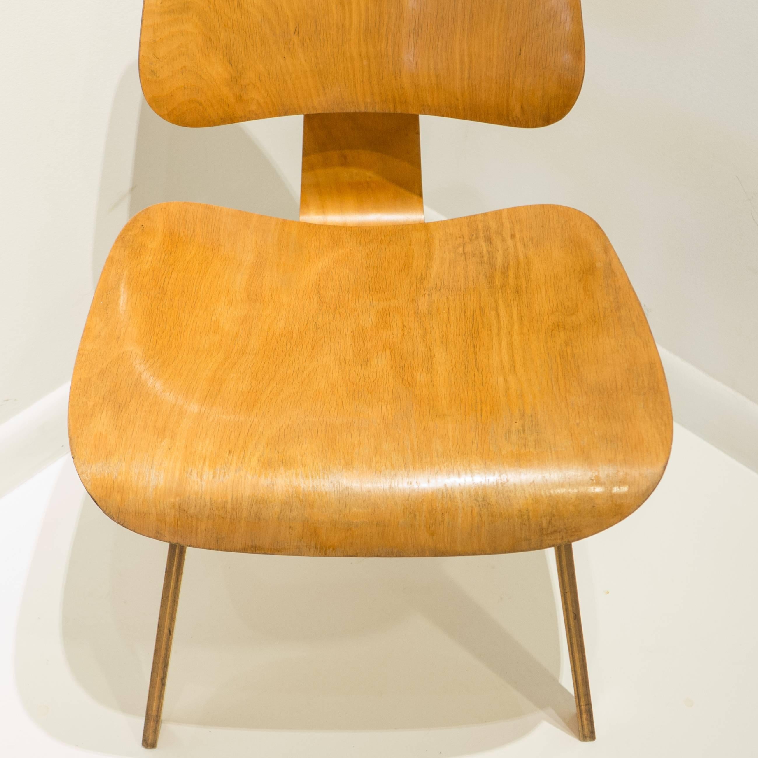 Laminated Early Eames DCW for Evans Products