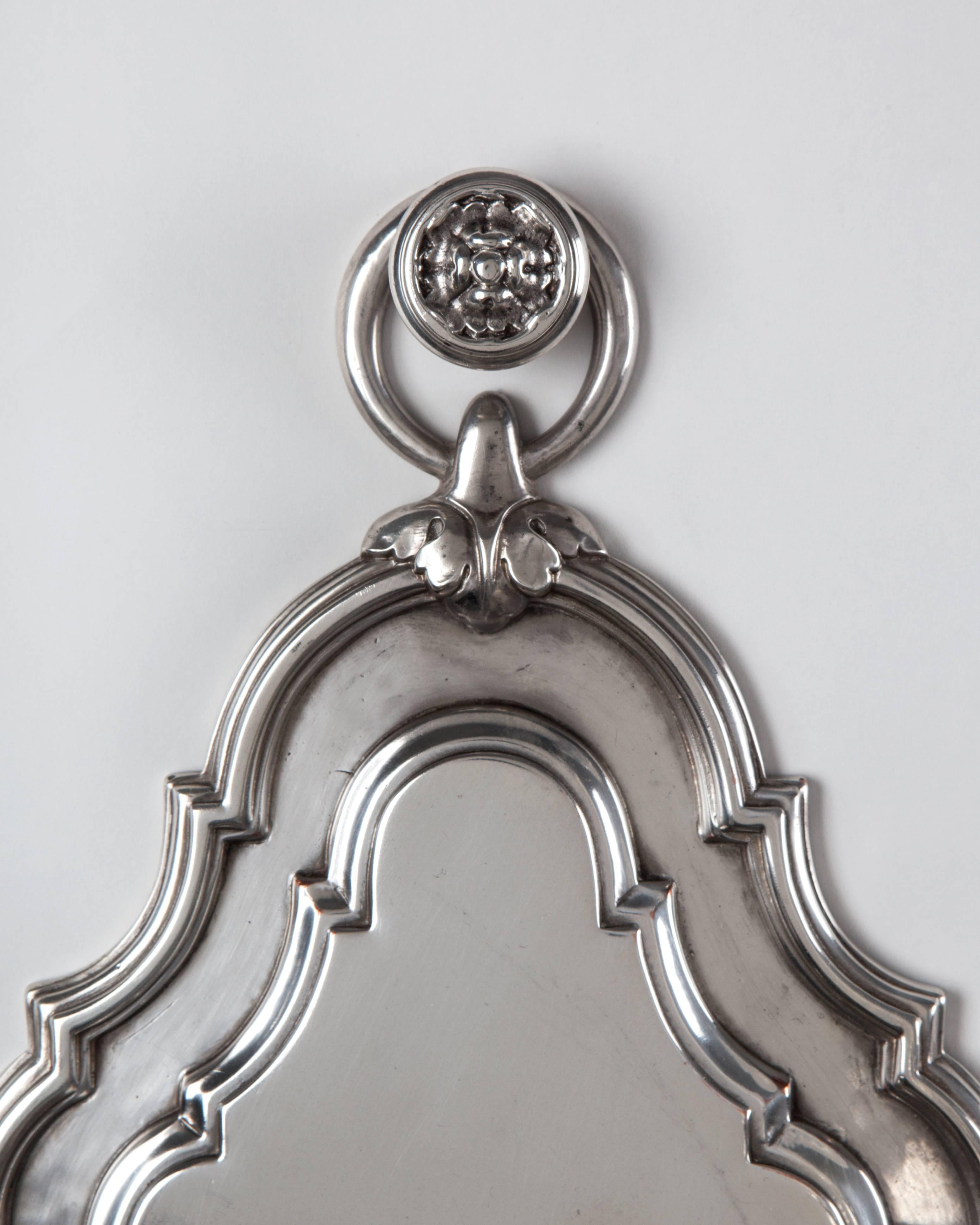 Baroque Silverplate Caldwell Sconces