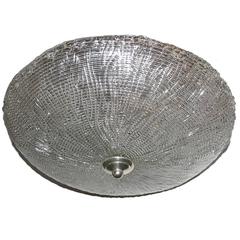 Mid-Century Swedish Glass Fixture