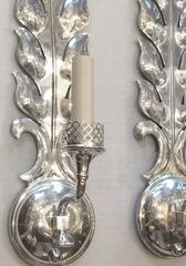 Set of Silver Plated Sconces