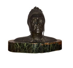 Antique Grand Tour Bust of Dante