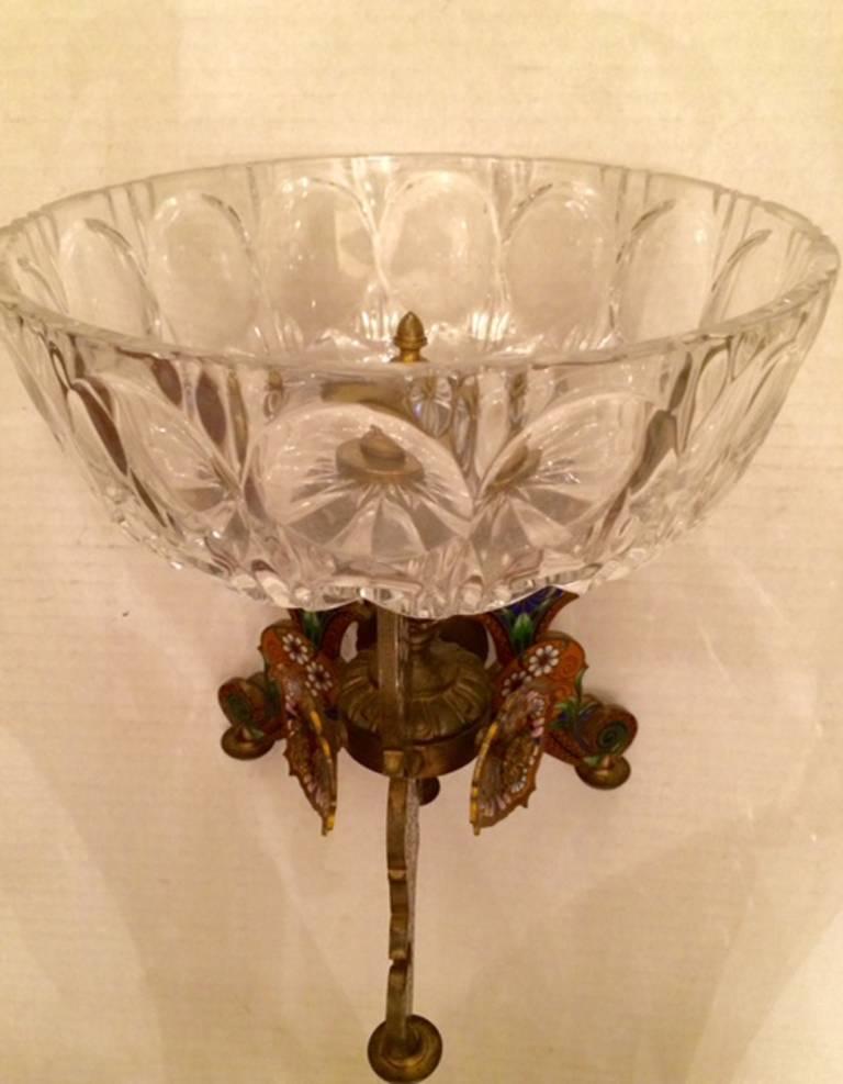 French Crystal Tassa In Excellent Condition For Sale In New York, NY