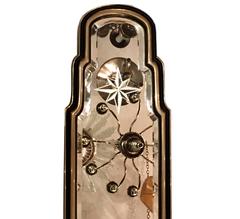 Pair of Large Mirror Back Sconces