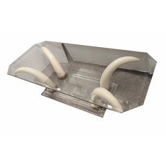 Moderne Tusk Coffee Table