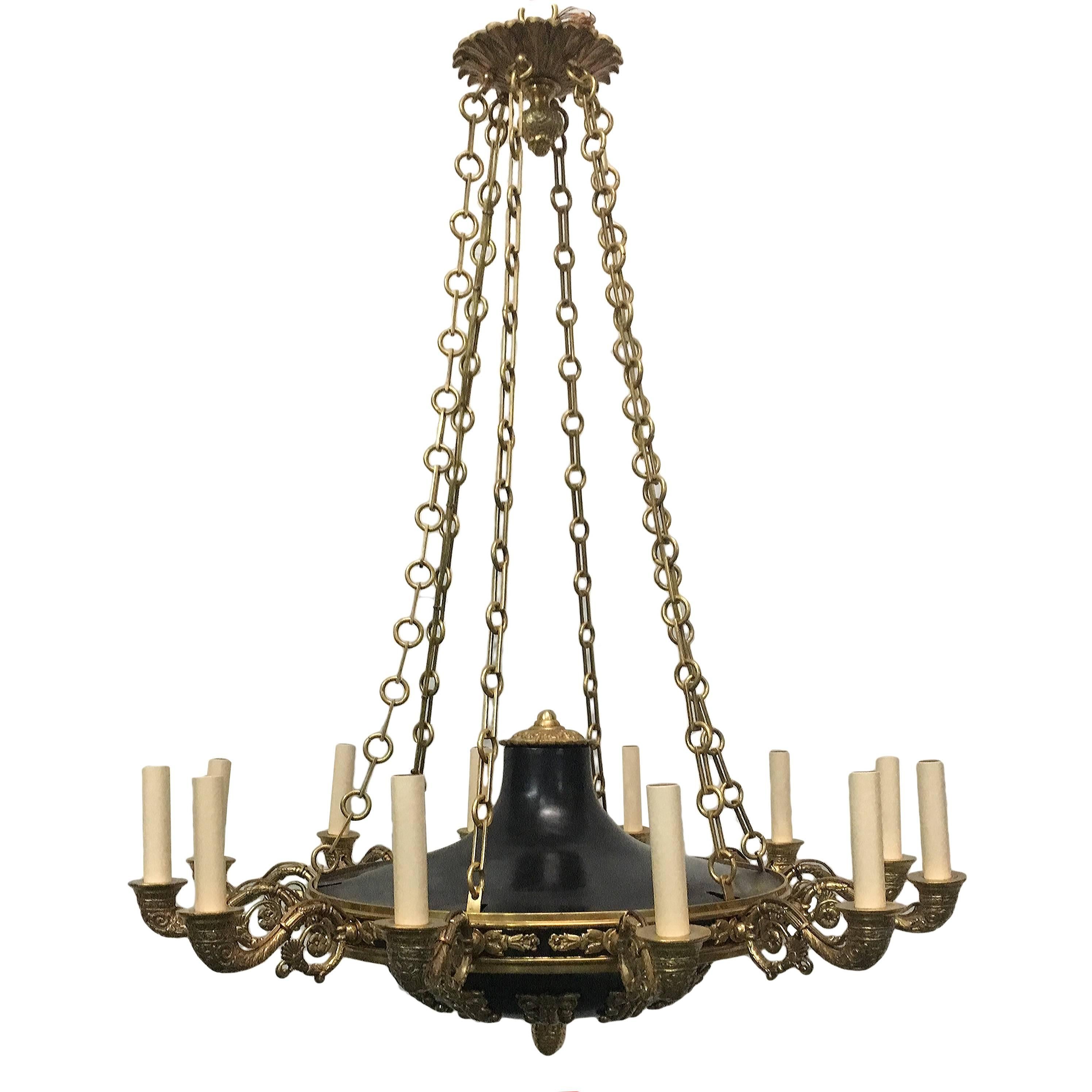 Large Empire Chandelier For Sale