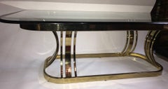 Moderne Gilt Coffee Table