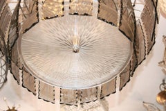 Smoke Glass Chandelier