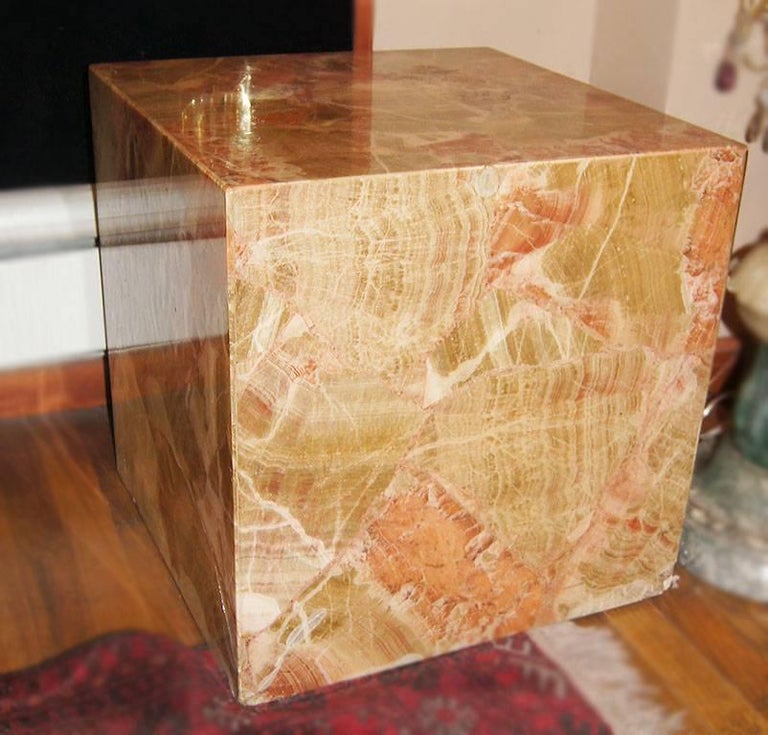Onyx Side Table For Sale at 1stdibs