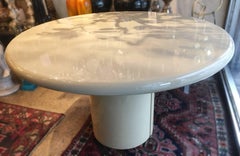 Italian Moderne Lacquered Dining Table