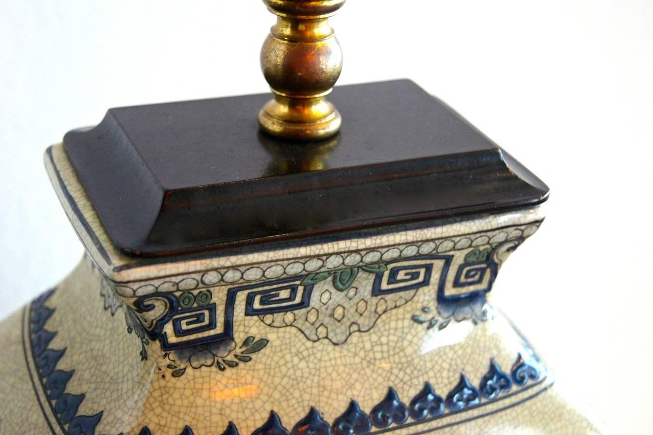Pair of Chinoiserie Table Lamps In Good Condition For Sale In New York, NY