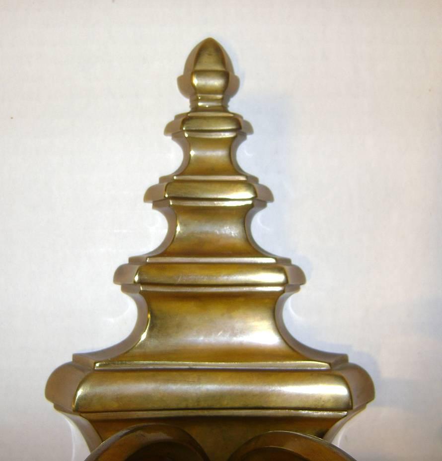 Set of Bronze Neoclassic Sconces, Sold in Pairs In Good Condition For Sale In New York, NY