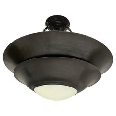 Set von Art-Déco-Leuchten aus patinierter Bronze, einzeln verkauft