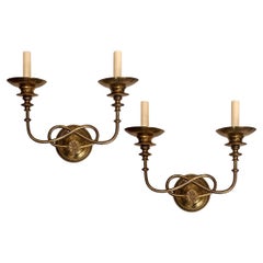 Set di applique in bronzo francese, vendute a coppia