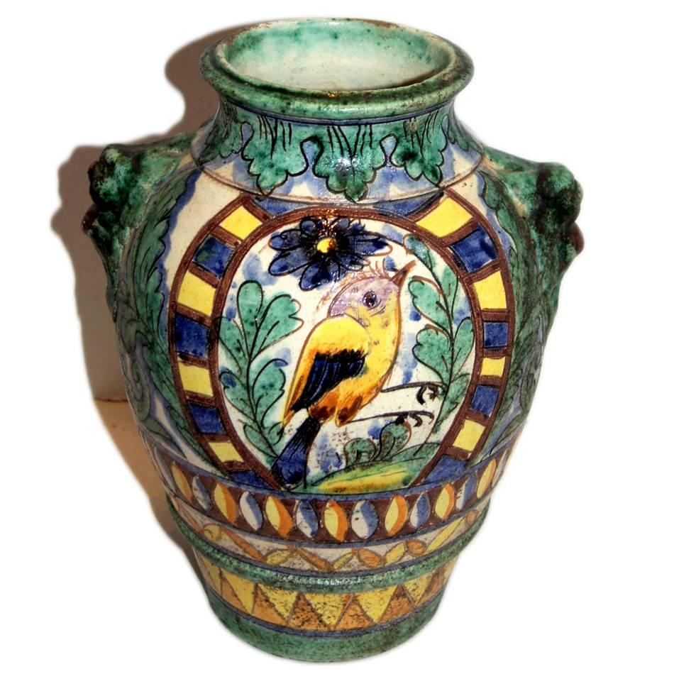 Early 20th Century Italian Ceramic Vase