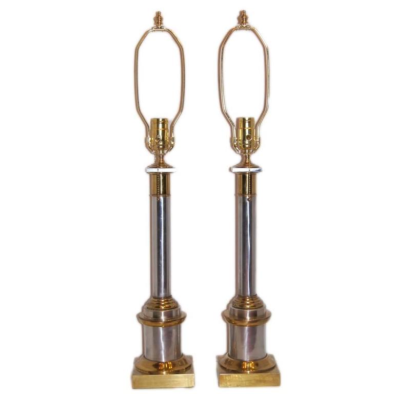 Column Table Lamp By Apparatus At 1stdibs Modern Column Table Lamps