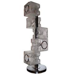 Single Moderne Glass Lamp