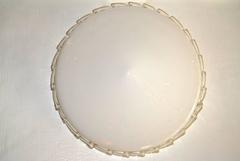 Venetian Glass Flush Mounted Fixture