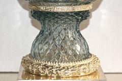 Pair of Large Murano Glass Table Lamps