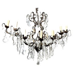 Antique Italian Horizontal Chandelier