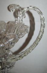 Clear Glass Murano Chandelier
