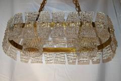 Mid-Century Glass Ceiling Fixture