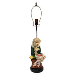 Midcentury Italian Monkey Table Lamp