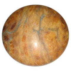 Carved Alabaster Light Fixture