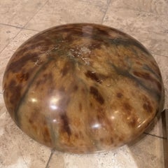 Amber Alabaster Light Fixture