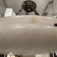 Pair of Large Alabaster Fixtures, Sold Individually