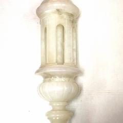Large Alabaster Table Lamp