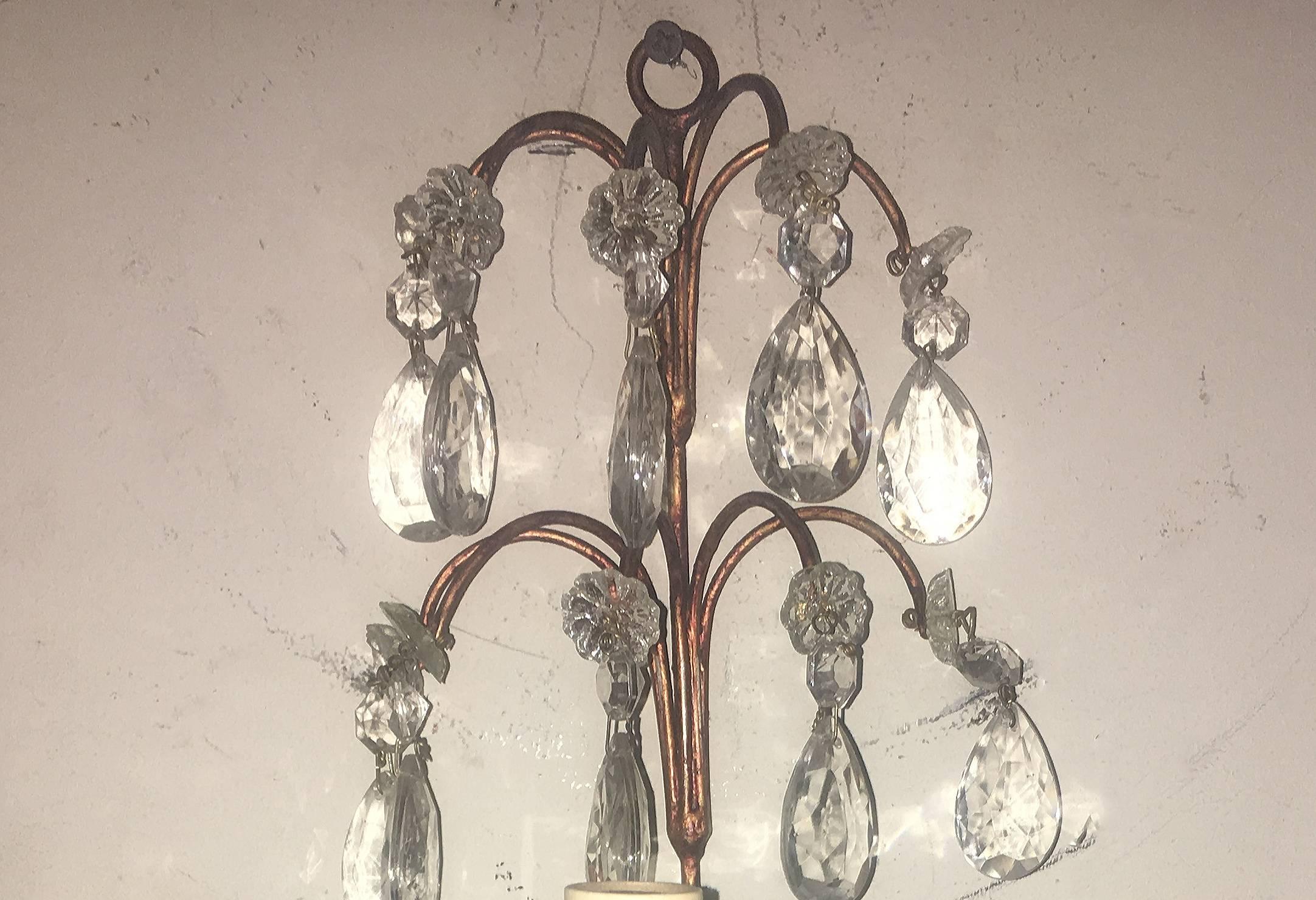 Set of 4 Italian Gilt Sconces In Excellent Condition In New York, NY