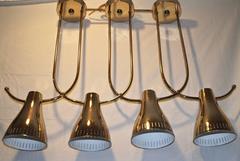 Moderne Horizontal Ceiling Fixture