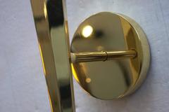 Pair of Moderne Torch Sconces