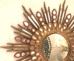 Giltwood Sunburst Mirror
