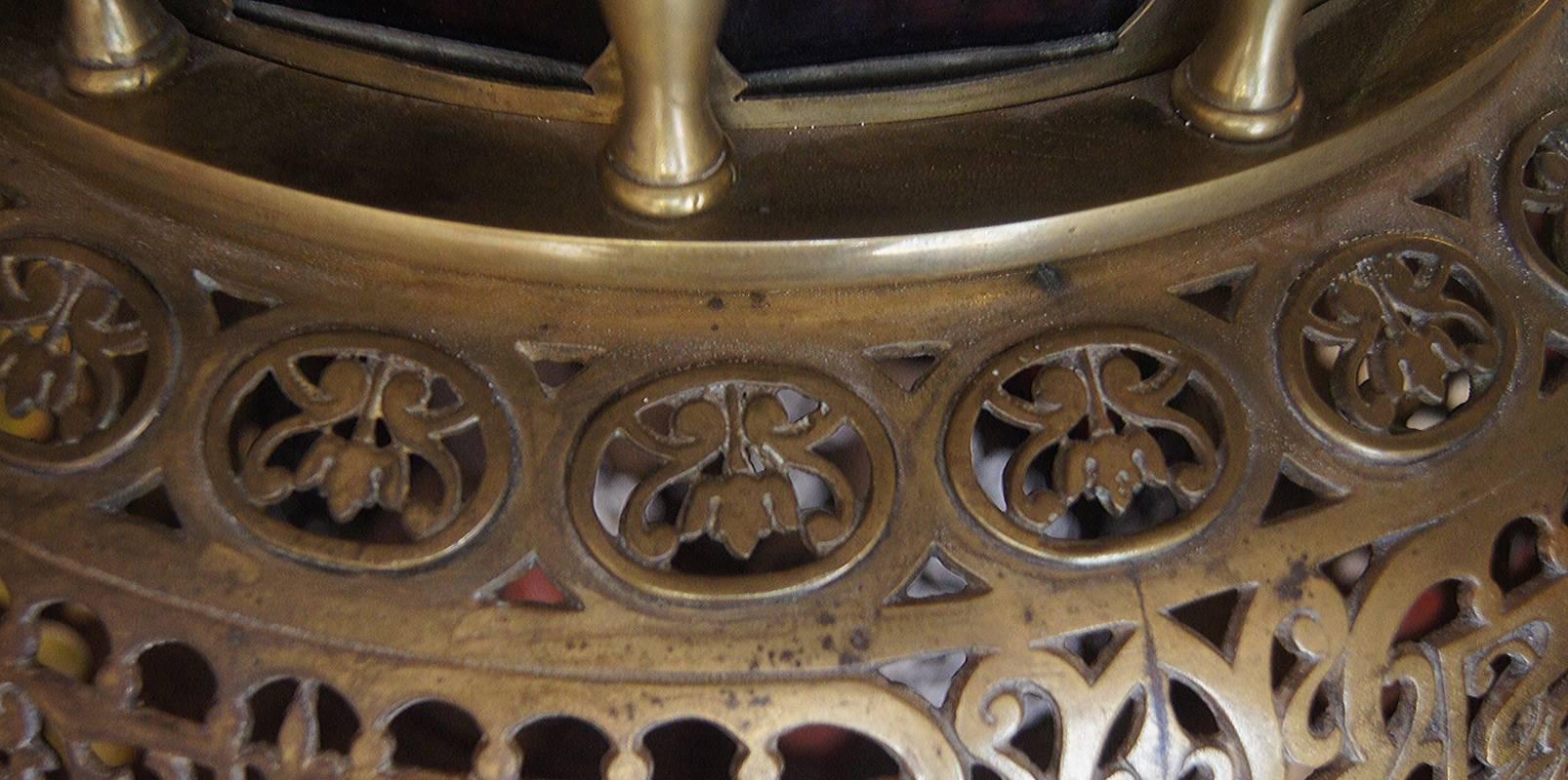 Pierced Middle Eastern Lantern In Good Condition In New York, NY
