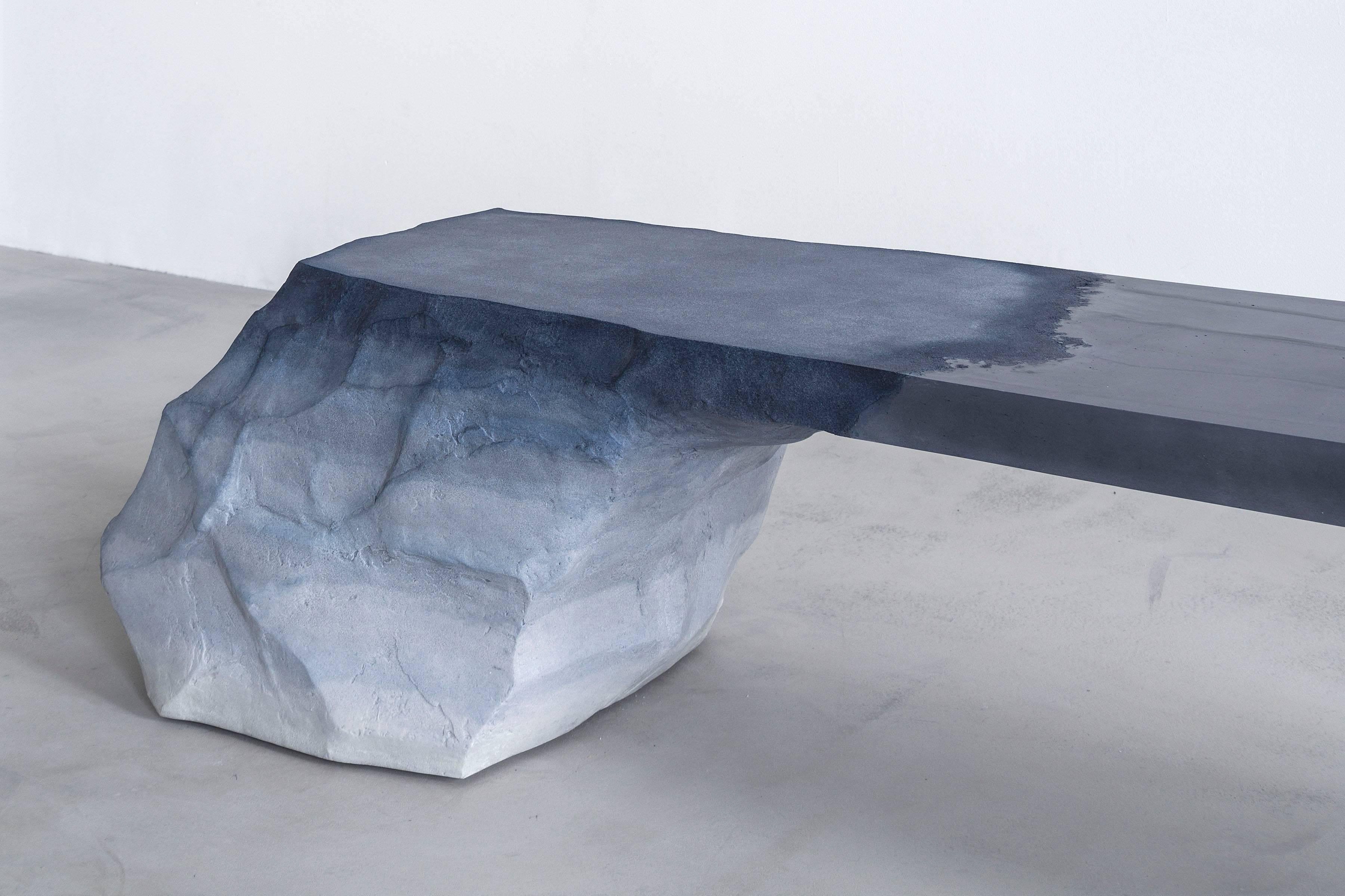 Drift (Bench), 2016
Sand and cement
72” x 18” x 16”
Edition of 3
From the solo exhibition at THE NEW (gallery).

About Fernando Mastrangelo (designer)
Founder of FM/s, artist and designer Fernando Mastrangelo highlights contradicting polarities in
