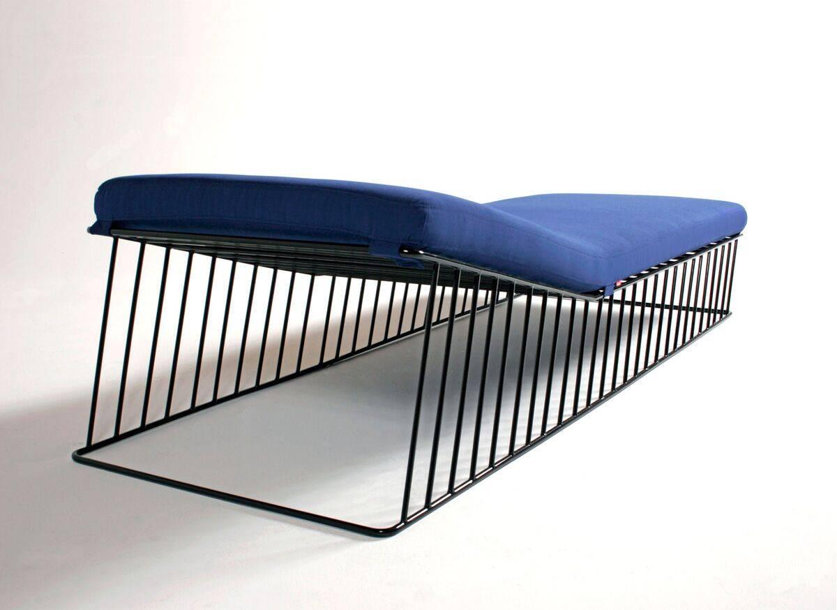 Contemporary Wired Italic Chaise Indoor by Phase Design