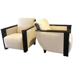 Pair of Art Deco Chairs attributed to Christian Krass