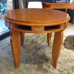 Jules Leleu Side Table in Sycamore