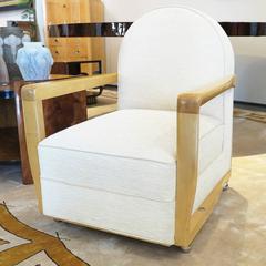 Emile-Jacques Ruhlmann "Ducharne" Chairs from the Steamship Ile-de-France