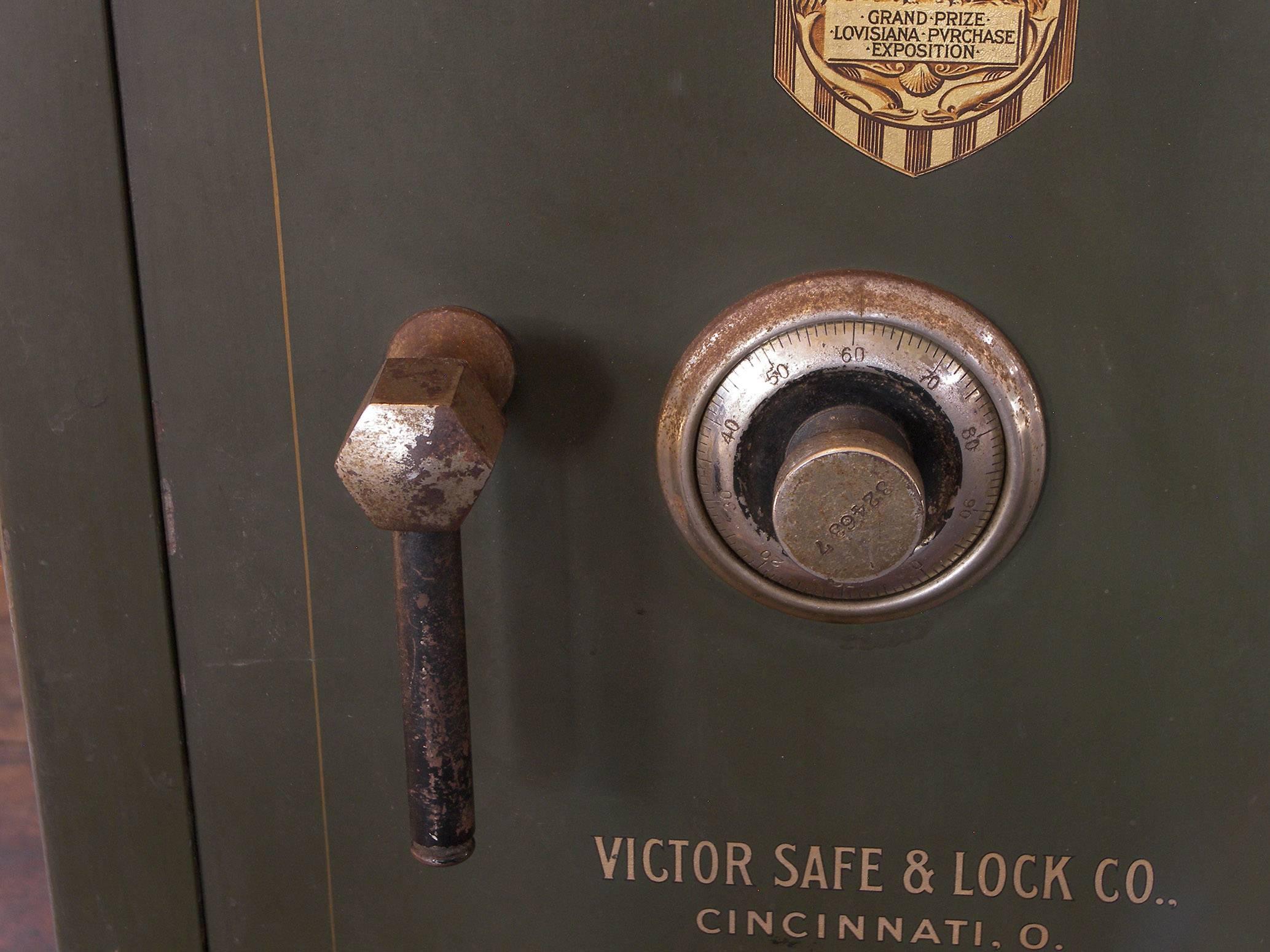 North American Vintage Victor Safe, Victor Safe and Lock Company