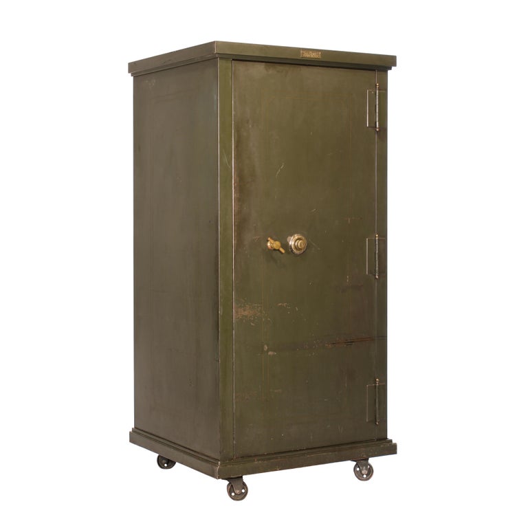 Vintage Steel Safe Cabinet Co For At 1stdibs Vintage Steel Safe Cabinet Co For