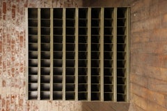 Vintage Industrial Factory Sorting Cabinet