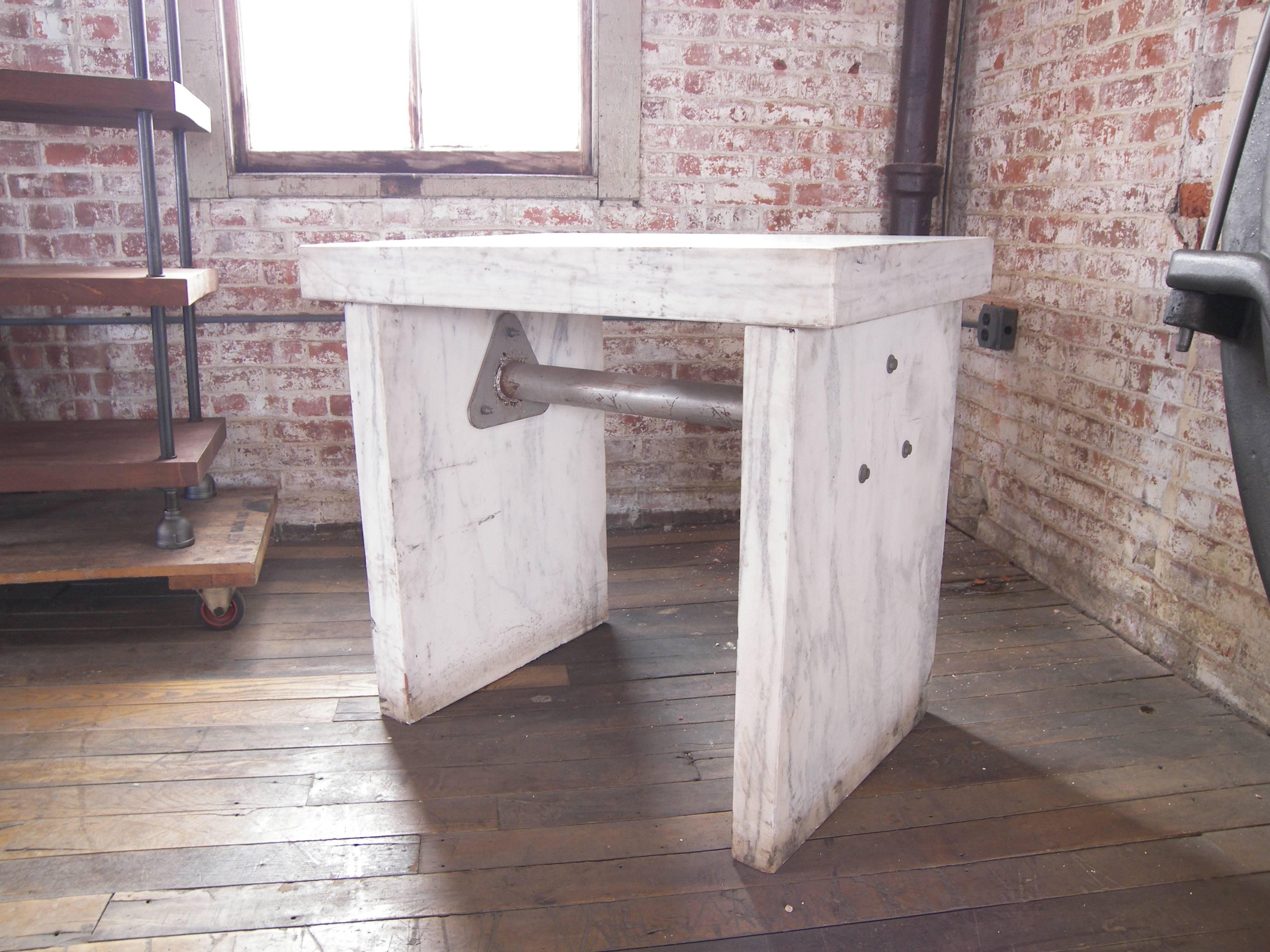 marble lab table