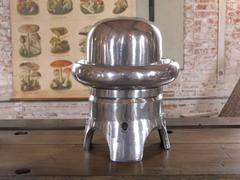 Polished Metal Aluminum Hat Block Mold from Boon & Lane, Luton Beds, England