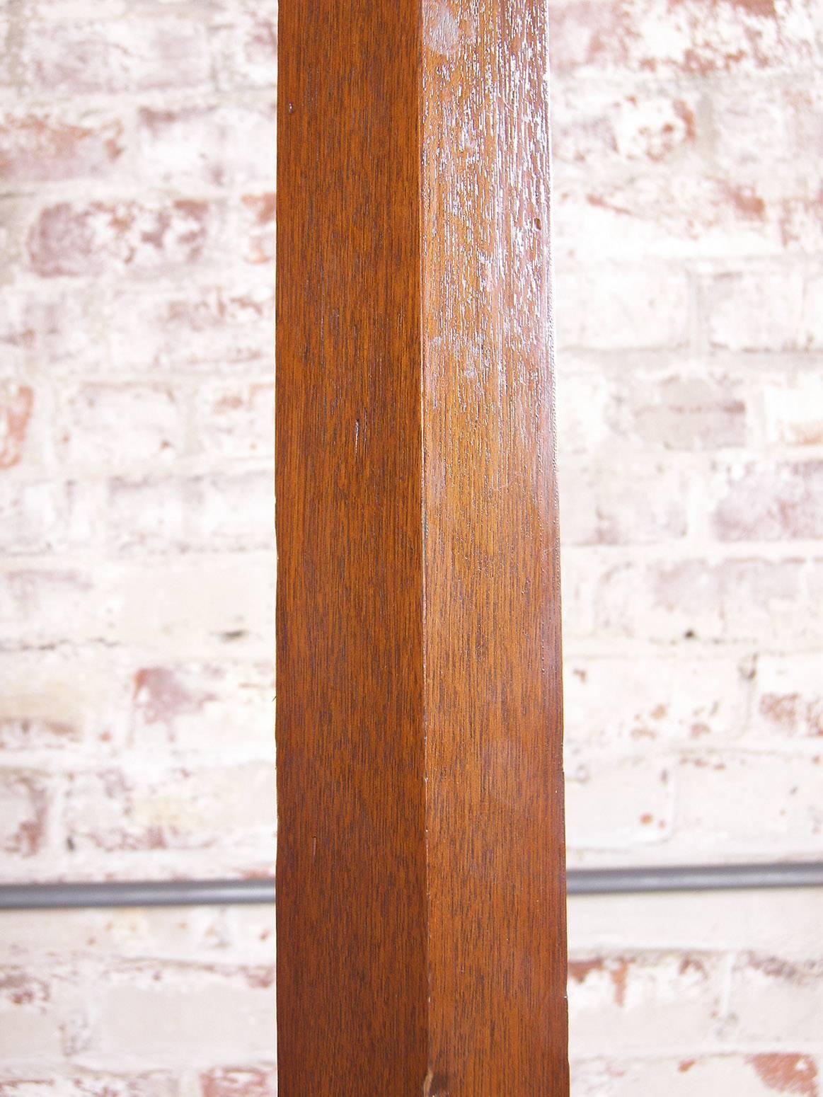 mahogany coat stand