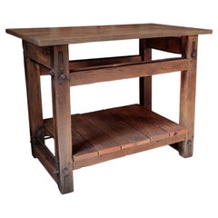Antique Primitive Display / Console Table
