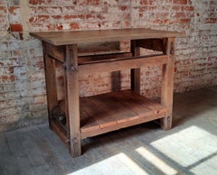 Antique Primitive Display / Console Table